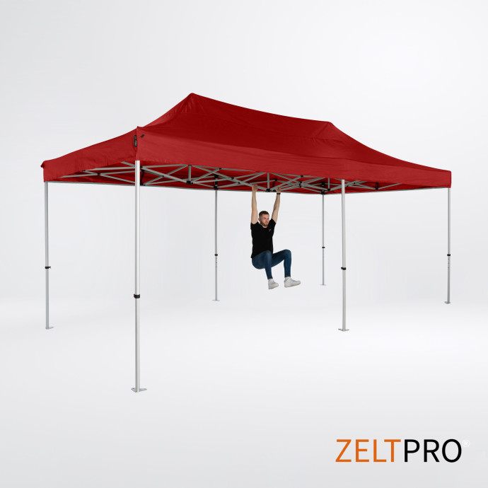 Pop-up telk 3x6 punane Zeltpro Titan
