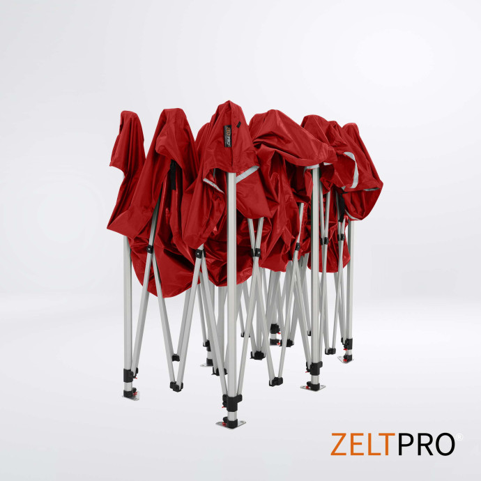 Pop-up telk 3x6 punane Zeltpro Titan