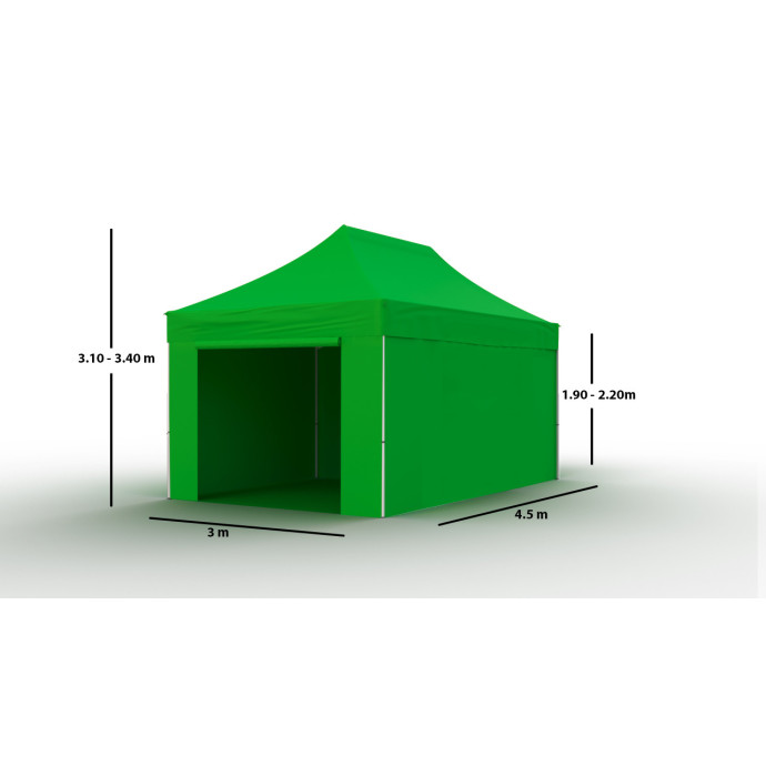 Pop-up telk 3x4,5 roheline Zeltpro Titan
