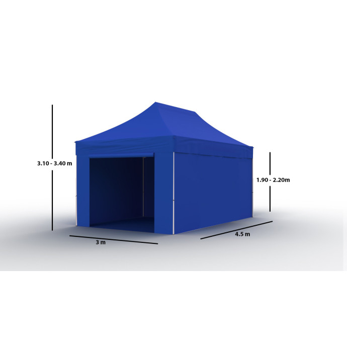 Pop-up telk 3x4,5 sinine Zeltpro Titan