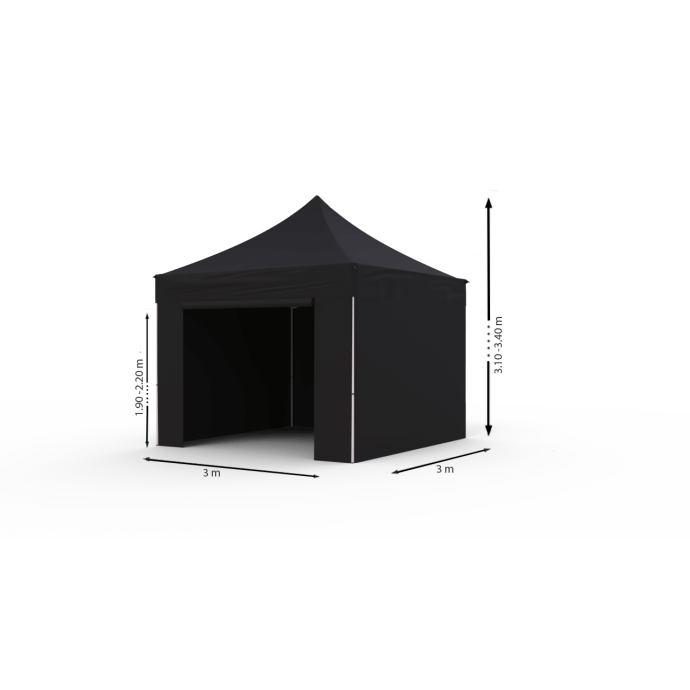 Pop-up telk 3x3 must Zeltpro Titan