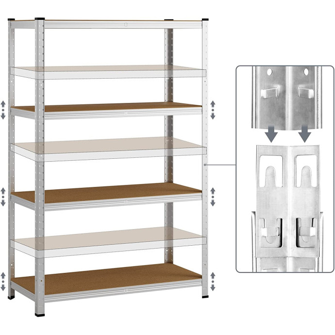 Hoiuriiulid 180x120x60 MASTER (3 tk)