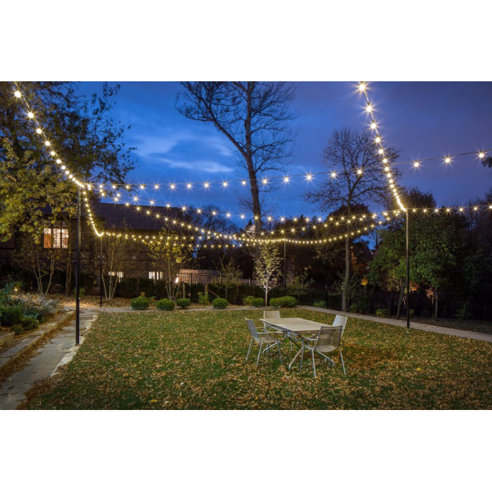 Välistingimustes kasutatav valguskett (LED tuled) 150 m Elegance