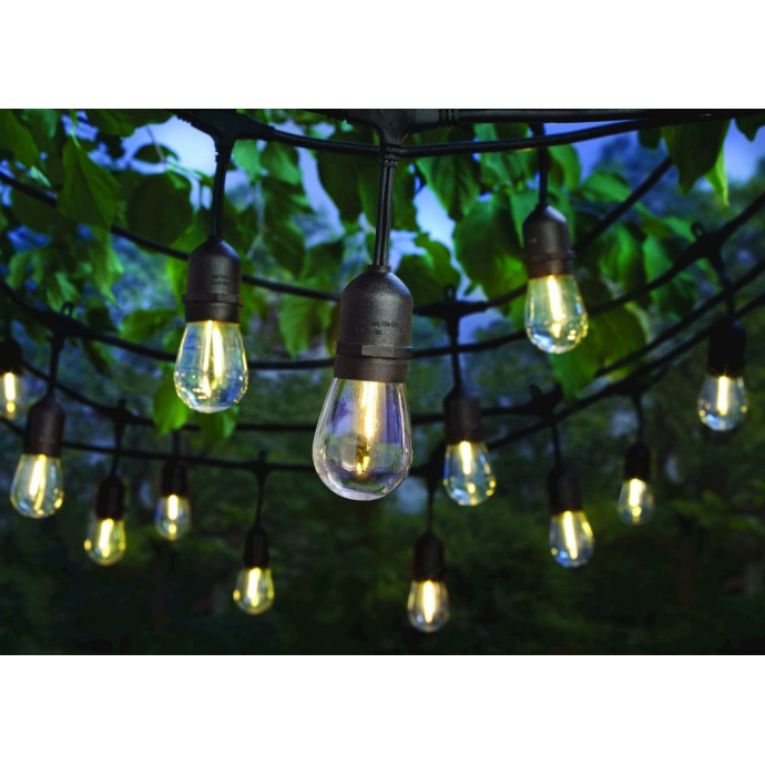 Päikesepaneeliga õue valguskett (LED) Drop