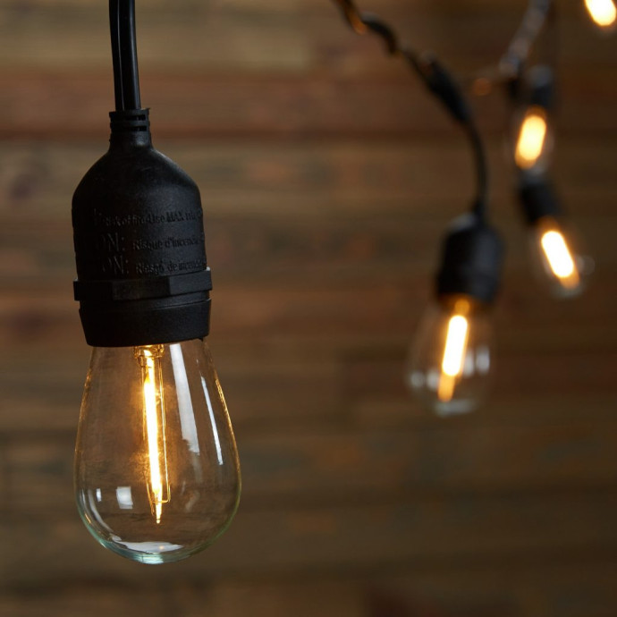 Päikesepaneeliga õue valguskett (LED) Drop