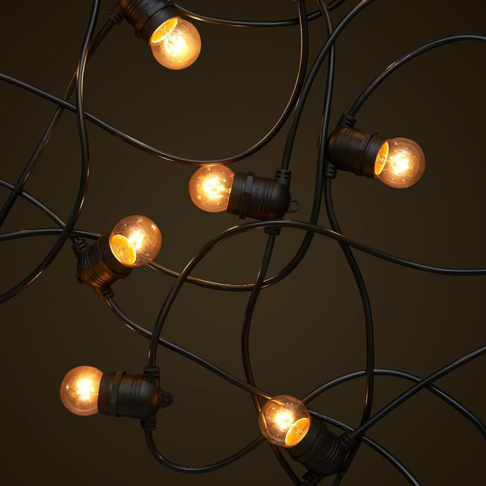 Päikesepaneeliga õue valguskett (LED) Glow