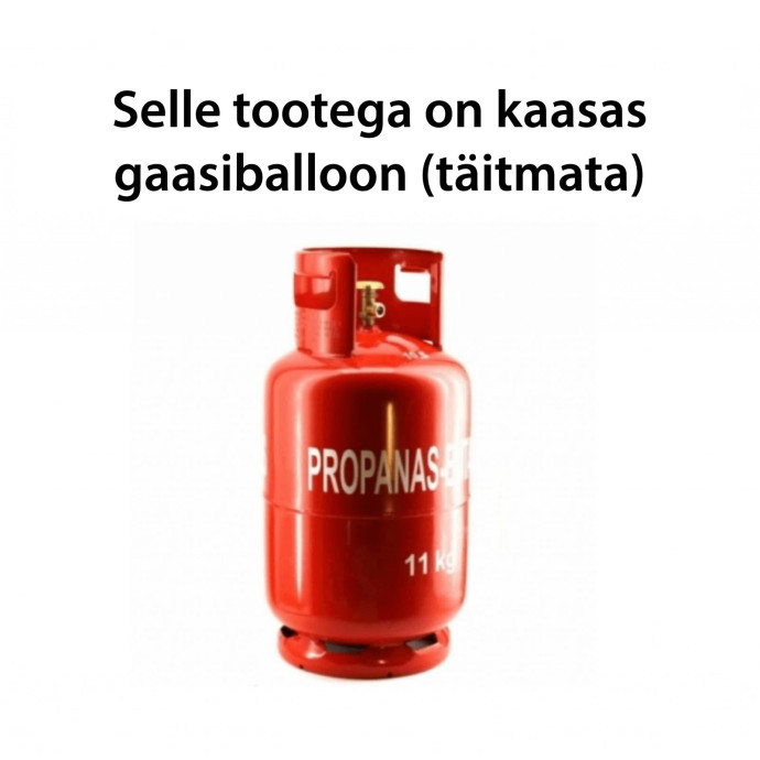 Gaasisoojendi Pyramid Heatum Athena koos gaasiballooniga