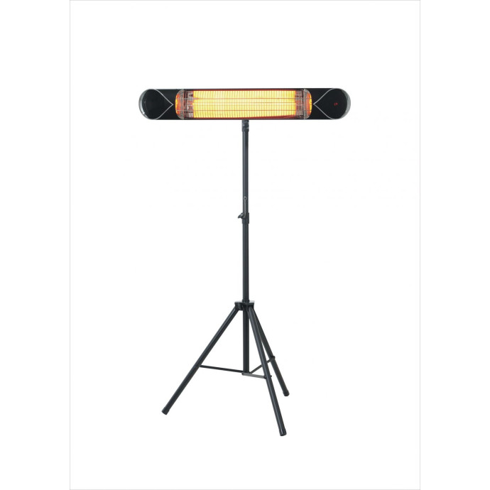 Infrapuna soojuskiirgur Heatum H2500R CORE BLACK koos kolmjalaga