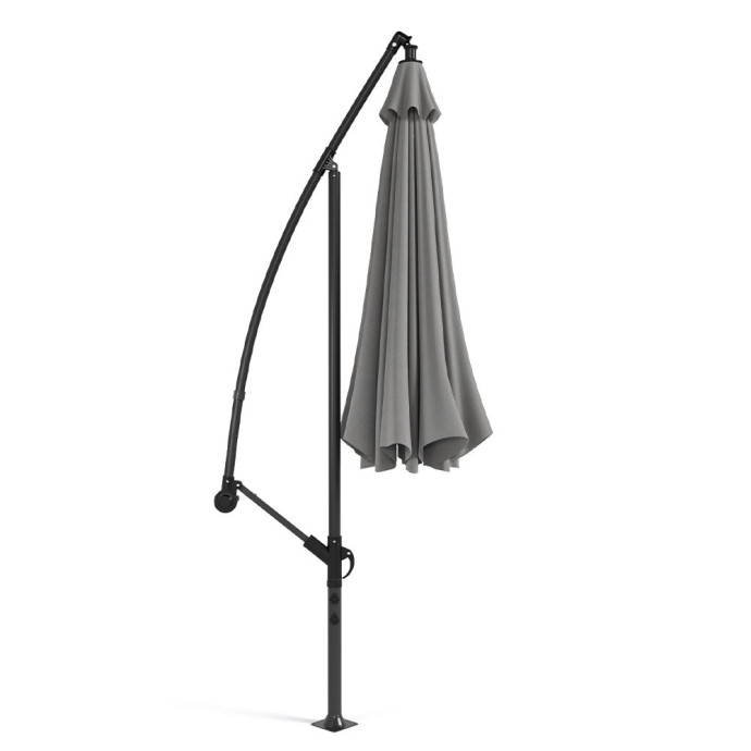 Päikesevari Select Light Grey koos raskusplaadiga