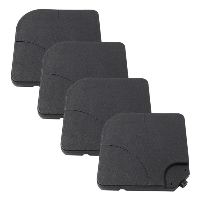 Päikesevari Comfort Taupe koos raskusplaadiga