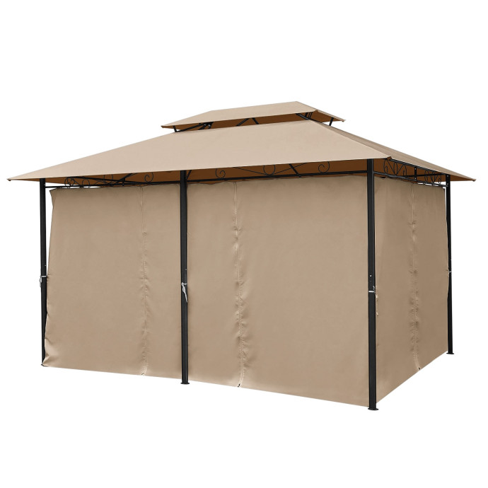 Aiapaviljon Zeltpro Prime 300x400 Pruun