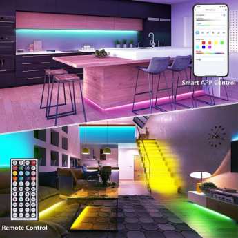 Smart RGB 5050 LED riba 10m Bluetooth funktsiooni