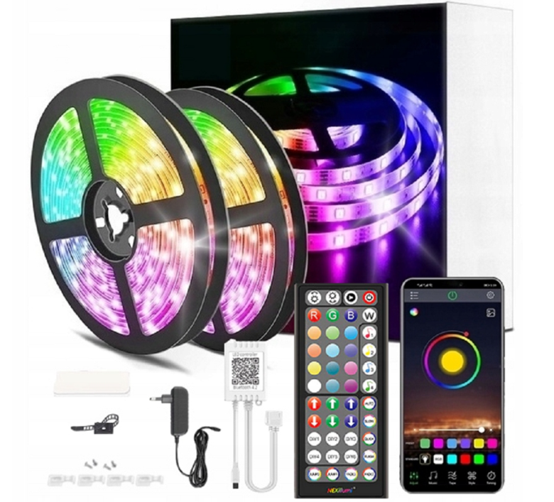 Smart RGB 5050 LED riba 10m Bluetooth funktsiooni