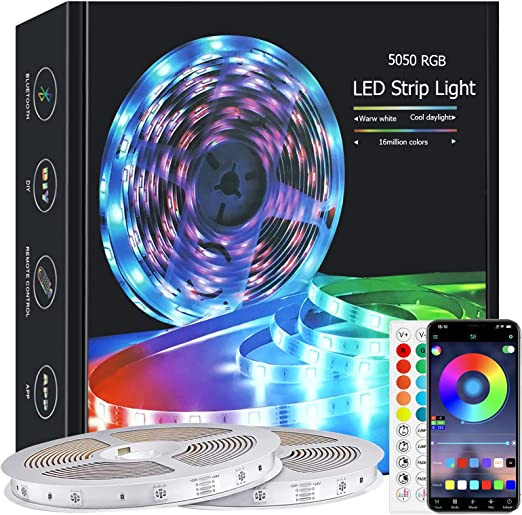 Smart RGB 5050 LED riba 15m Bluetooth funktsiooni