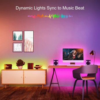 Smart RGB 5050 LED riba 5 m Bluetooth funktsiooni