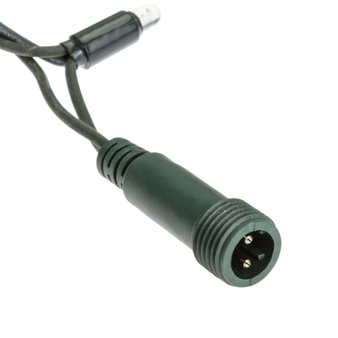 Välis- ja siseruumides kasutatav valguskett (LED tuled) 10 m PROLED must