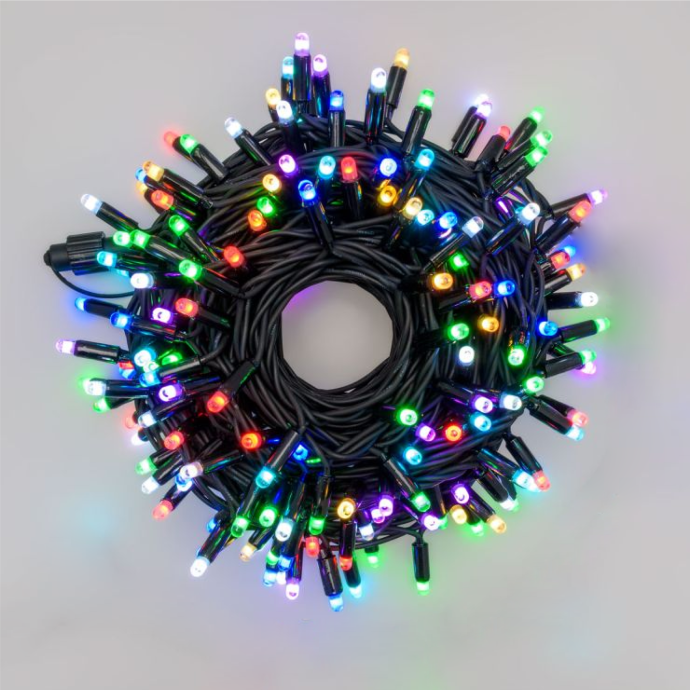 Välis- ja siseruumides kasutatav valguskett(LED tuled) 10 m PROLED RGB