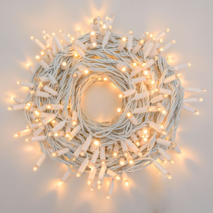 Välis- ja siseruumides kasutatav valguskett (LED tuled) 50 m PROLED valge