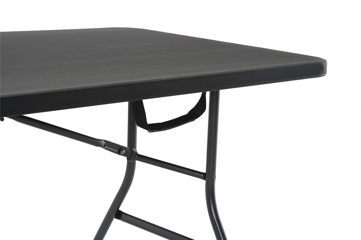 Kokkupandav laud 150 cm Must