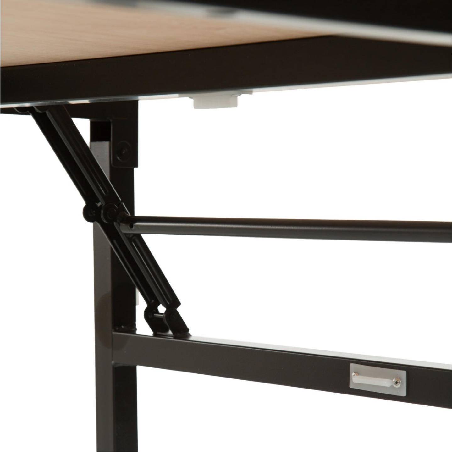 PVC-ga kaetud ümmargune puidust laud D120