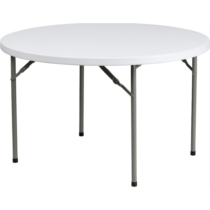 Kokkupandav ümmargune laud D120 cm