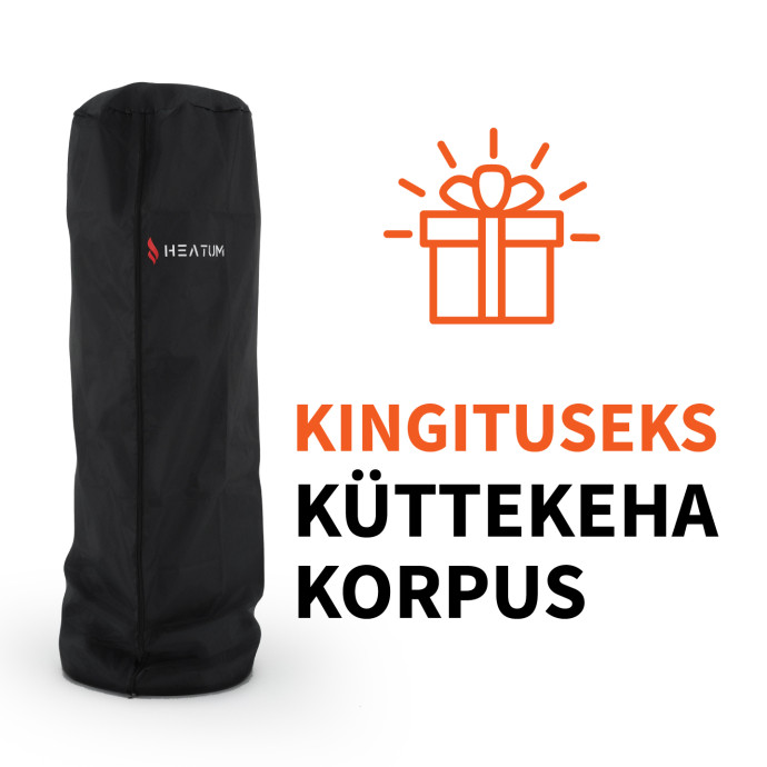 Gaasisoojendi Heatum Legacy koos gaasiballooniga