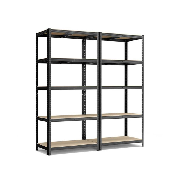 Hoiuriiulid 180x90x40 PRO Must (2 tk.)