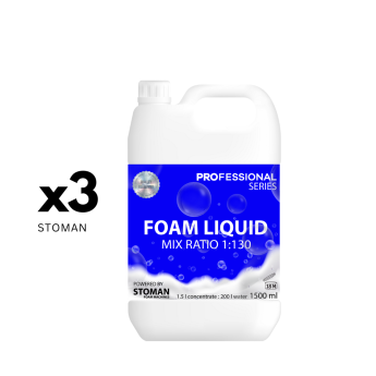 Professionaalne vahuvedeliku kontsentraat STOMAN 1,5L (3 pudelit)