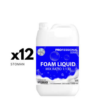 Professionaalne vahuvedeliku kontsentraat STOMAN 1,5L (12 pudelit)