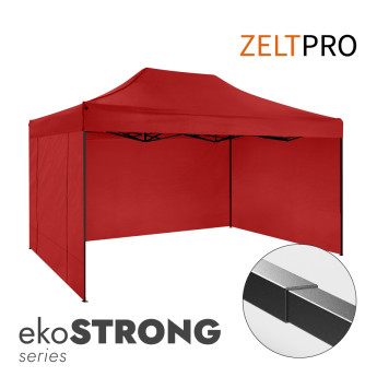 Pop-up telk 3x2 punane Zeltpro EKOSTRONG