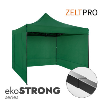 Pop-up telk 3x3 roheline Zeltpro EKOSTRONG