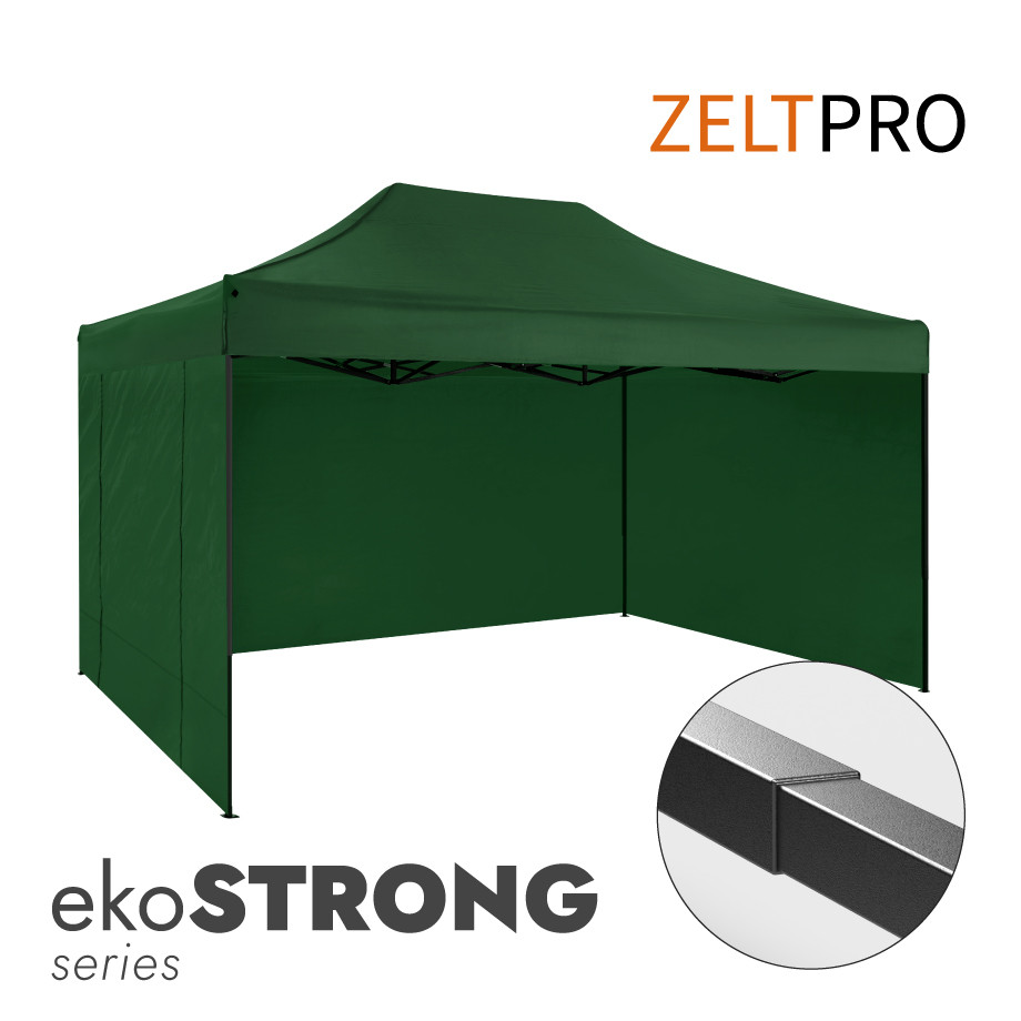 Pop-up telk 3x4,5 roheline Zeltpro EKOSTRONG