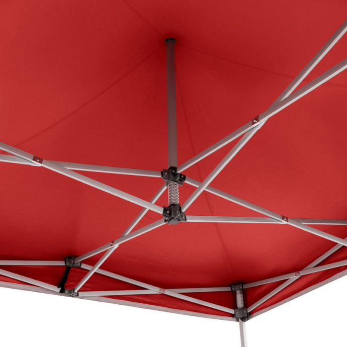 Pop-up telk 3x3 punane Zeltpro PREMIUM+