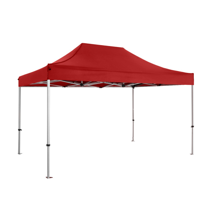 Pop-up telk 3x4,5 punane Zeltpro PREMIUM+