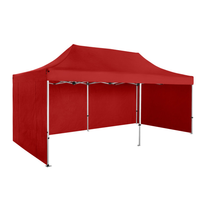 Pop-up telk 3x6 punane Zeltpro PREMIUM+
