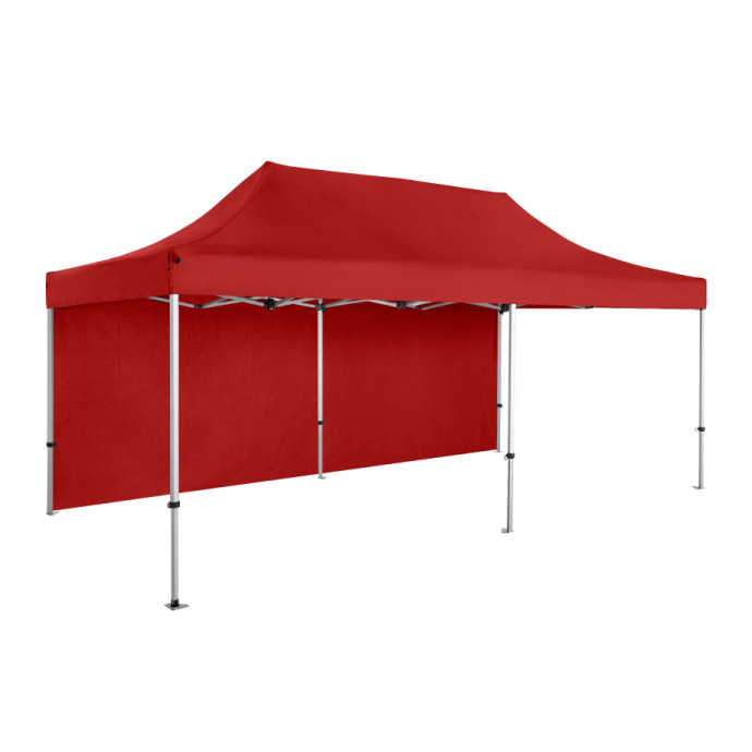 Pop-up telk 3x6 punane Zeltpro PREMIUM+