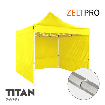 Pop-up telk 3x3 kollane Zeltpro Titan