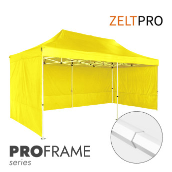 Pop-up telk 3x6 kollane Zeltpro PROFRAME