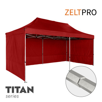 Pop-up telk 3x6 punane Zeltpro Titan