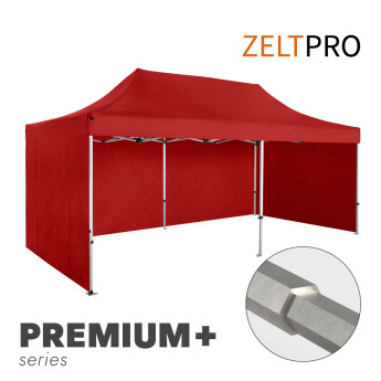 Pop-up telk 4x8 punane Zeltpro PREMIUM+