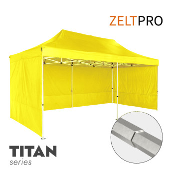 Pop-up telk 4x8 kollane Zeltpro Titan