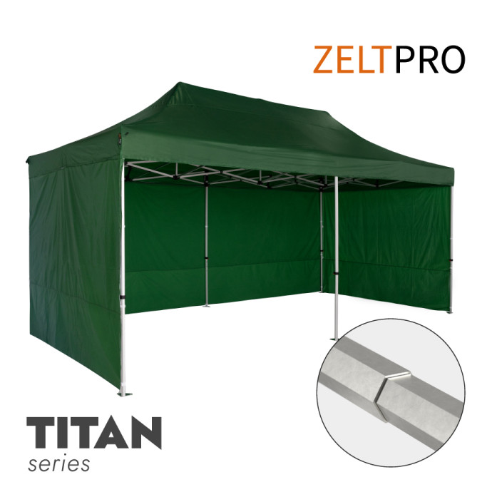 Pop-up telk 4x8 roheline Zeltpro Titan