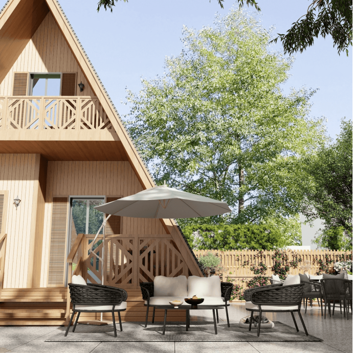 Aiamööbli komplekt Esperi Riviera kollektsioon