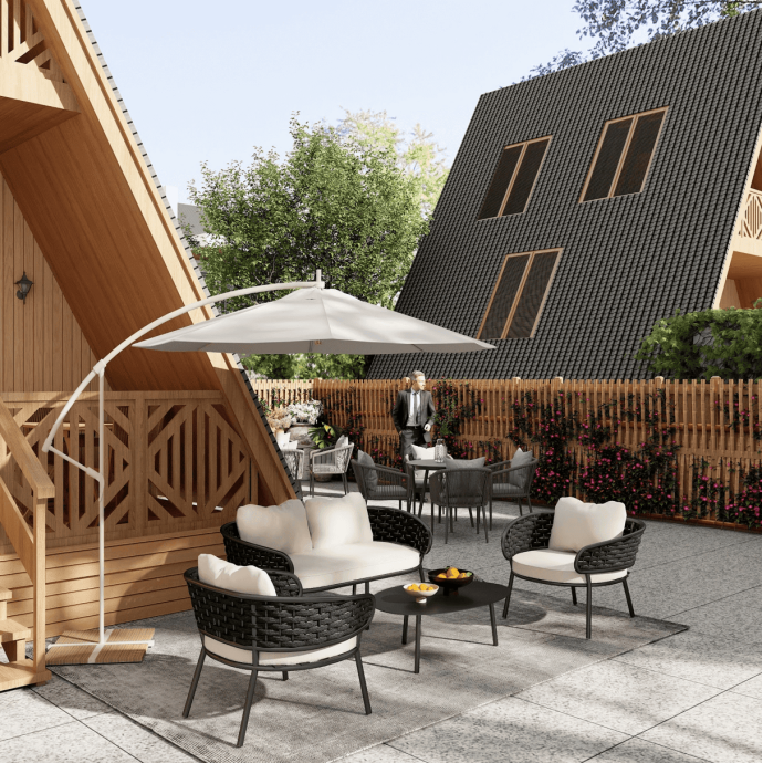 Aiamööbli komplekt Esperi Riviera kollektsioon