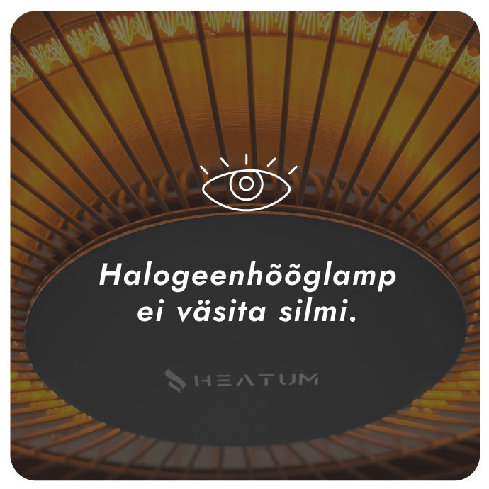 Infrapuna soojuskiirgur Heatum H1500 AURA