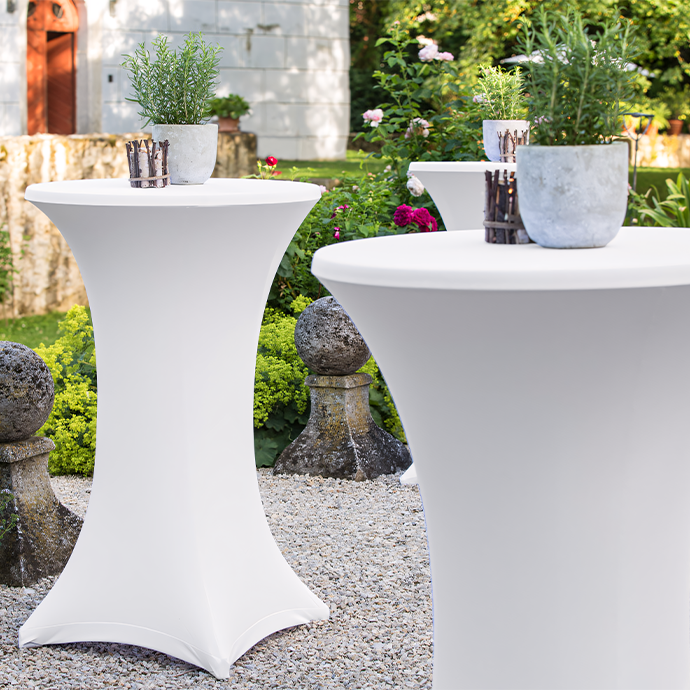 Stretch laudlina pukklauale Restly valge 110x60