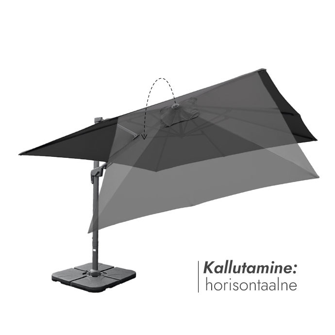Päikesevari Maestro Antracito (kingituseks kaasa kaitsekate)