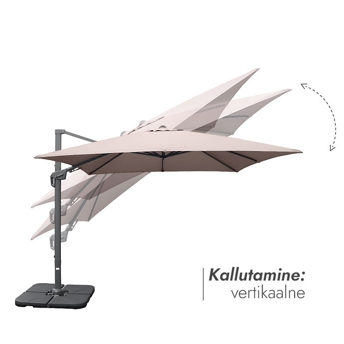 Päikesevari Maestro Taupe (kingituseks kaasa kaitsekate)
