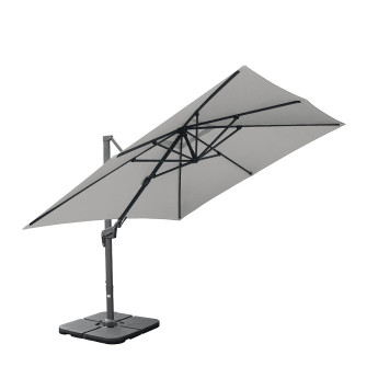 Päikesevari Maestro Light Grey koos alusega Solid (kingituseks kaasa kaitsekate)