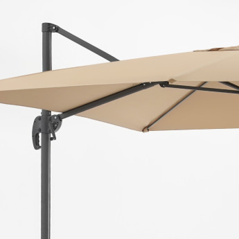 Päikesevari Comfort Taupe koos raskusplaadiga Solid Päikesevari Comfort Taupe koos raskusplaadiga Solid